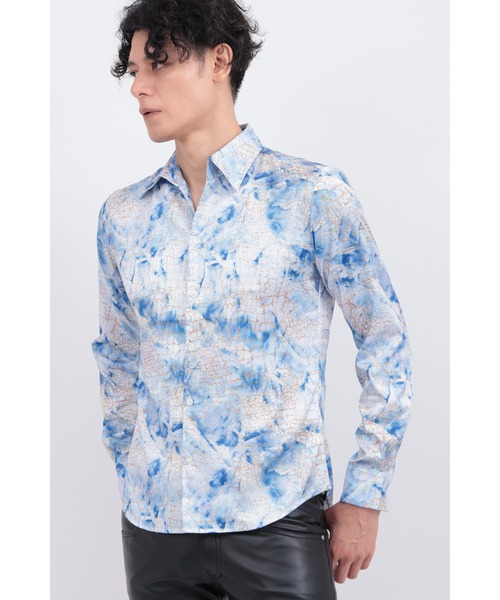 TORNADO MART（トルネードマート） シャツ マーブルクロコダイル