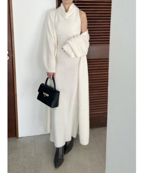 SNIDEL（スナイデル） ワンピース 「HIGH QUALITY」メリノウールアメ