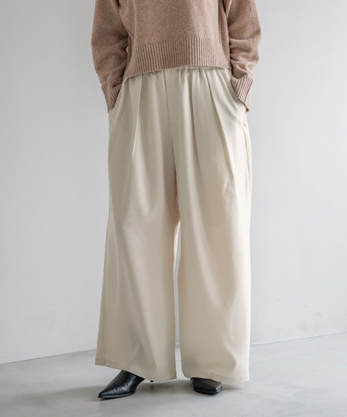 LOWRYS FARM（ローリーズファーム） パンツ ウールライクイージー