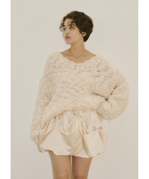 NOTRE emor（ノートルエモア） ニット セーター emor handmade knit