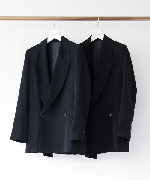 ELFRANK ジャケット テーラードジャケット オーバーサイズダブル