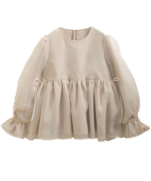 Fit more（フィットモア） クリンクルシアーオーガンジーボリューム