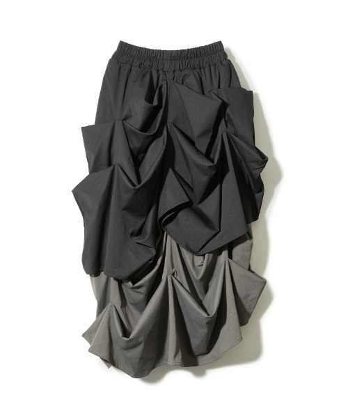 NOTRE emor（ノートルエモア） スカート elan drape skirt : ZOZOTOWN