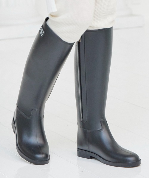 ing（イング） 長靴 レインブーツ 「レイン対応」内ファスナー付き