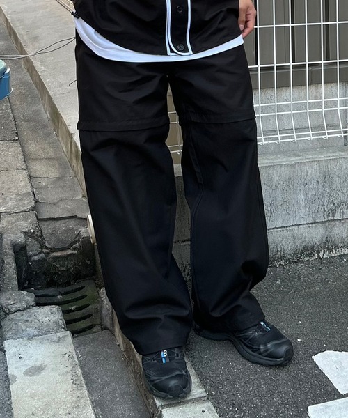 MFC STORE パンツ MFC STORE BAGGY STRAIGHT 2WAY PANTS メンズ
