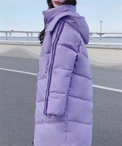 FREE STYLISTS ダウンコート ダウンジャケット フード付きダウンコート