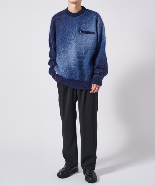 CULLNI（クルニ） セーター ニット 「別注」GRADATION KNIIT/シャギー