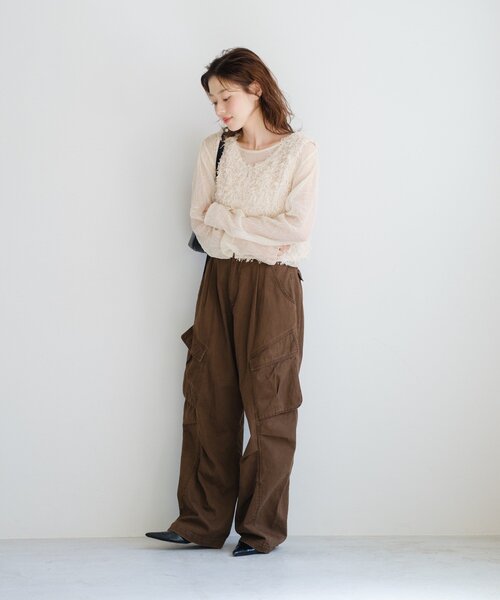 Kastane（カスタネ） カーゴパンツ 「2サイズ展開/低身長サイズ