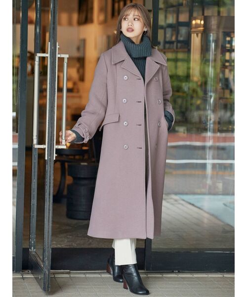 MURUA（ムルーア） コート チェスターコート ダブルマキシチェスター