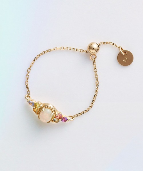 va vendome aoyama 指輪 リング K10イエローゴールド オパール