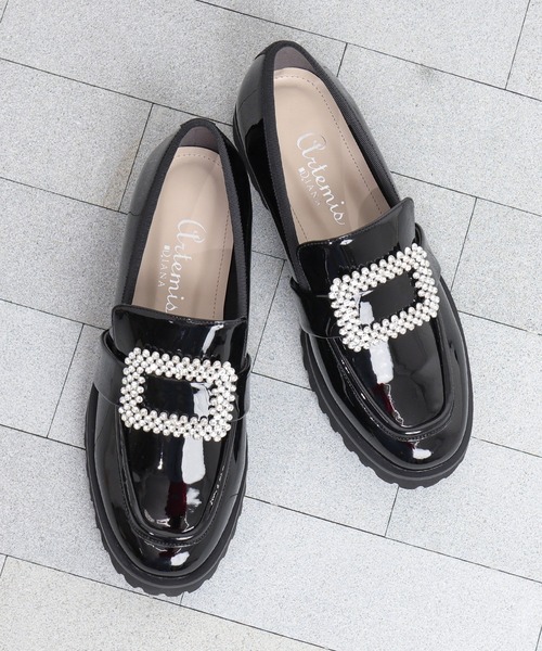 artemis by DIANA（アルテミス by ダイアナ） ローファー ビジュー