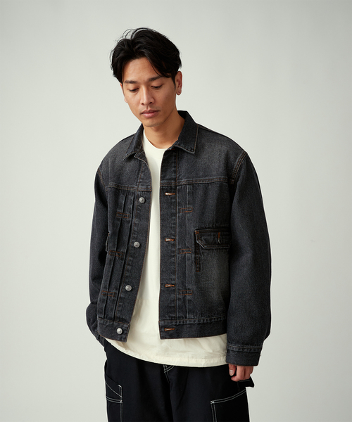 B.C STOCK（ベーセーストック） デニムジャケット gジャン 12.5oz