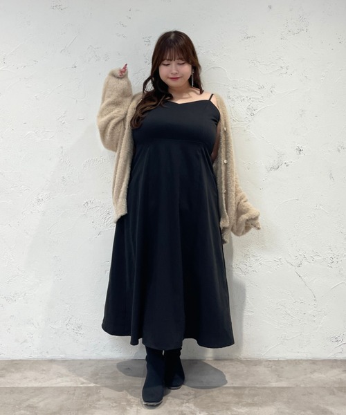 Louiosy（ルオシー） ワンピース 「大きいサイズ」バックリボン