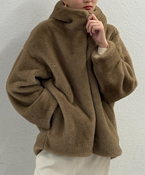 Loungedress（ラウンジドレス） ブルゾン アウター フードフェイク