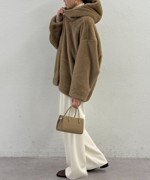 Loungedress（ラウンジドレス） ブルゾン アウター フードフェイク