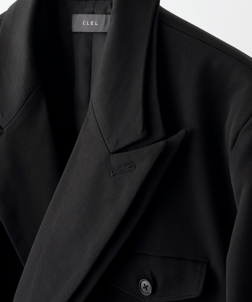 CLEL（クレイル） チェスターコート コート 「CLEL」Prime TR Double
