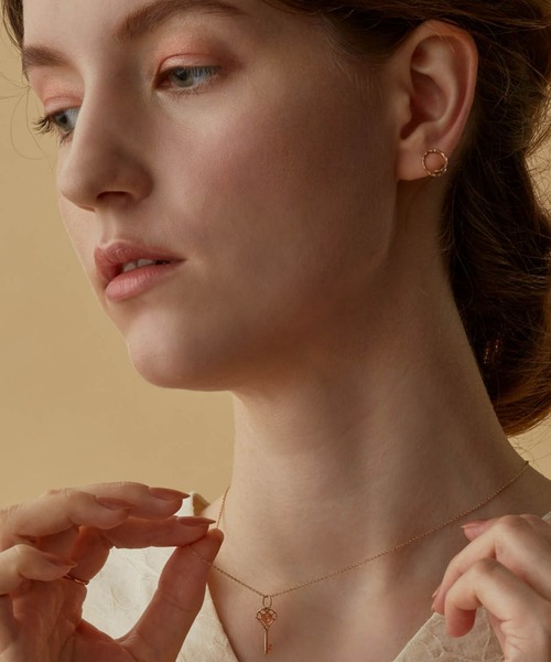 agete（アガット） ネックレス K10ネックレスチェーン レディース