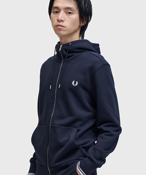 FRED PERRY（フレッドペリー） パーカー Hooded Zip Through