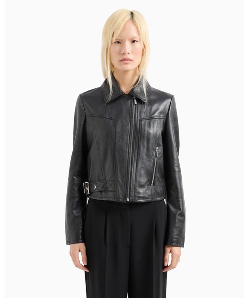 ARMANI EXCHANGE レザージャケット ライダース 「A|X アルマーニ