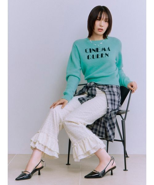 LILY BROWN（リリーブラウン） パンツ バリエーションフリルパンツ