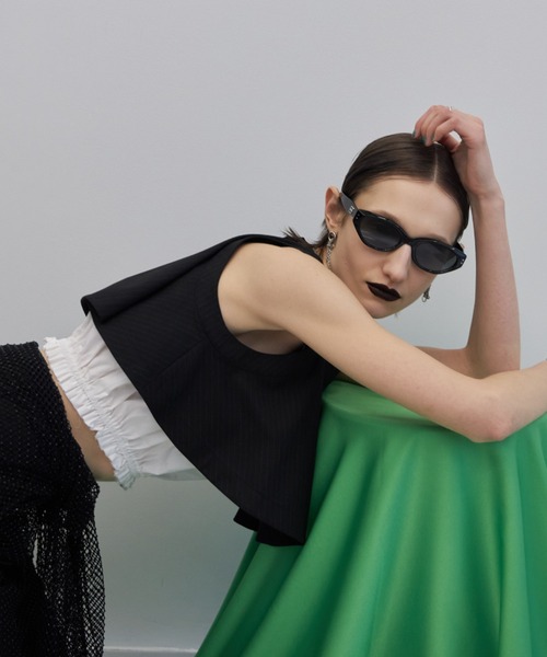 JOSE MOON（ジョゼムーン） タンクトップ ノースリーブ PAFFHEM CROP