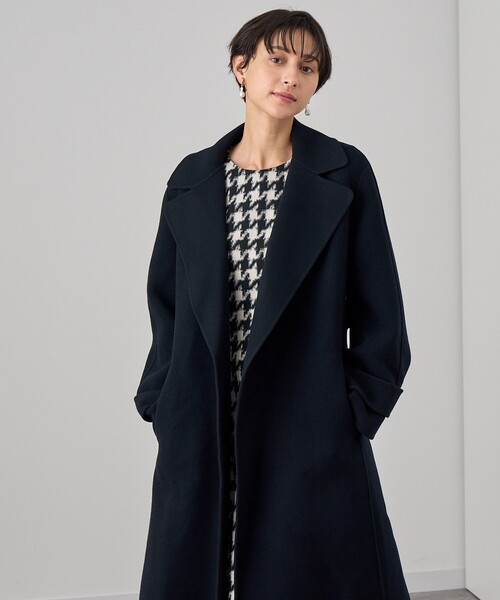 ANAYI（アナイ） コート チェスターコート パイルメルトンリバー