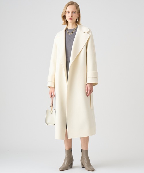 ANAYI（アナイ） コート チェスターコート パイルメルトンリバー