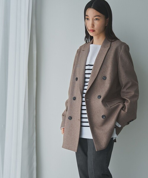RONEL ジャケット テーラードジャケット 「VERY11月号掲載」ツイル
