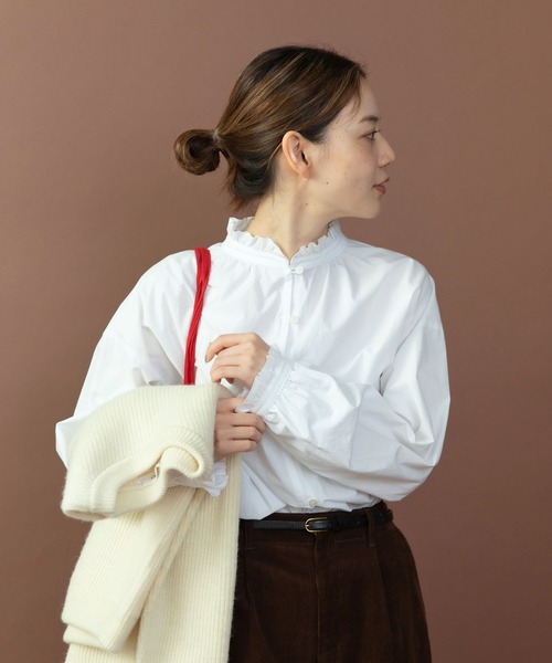 PAR ICI（パーリッシィ） ブラウス シャツ グランジウォッシュ