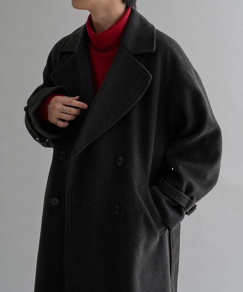 epnok チェスターコート コート 2WAYダブルチェスターコート メンズ