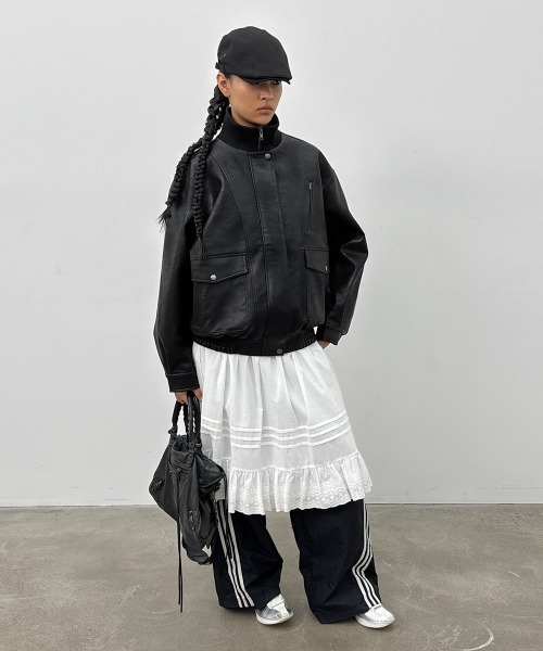 BLACKUP（ブラックアップ） レザージャケット ライダース 「MADE