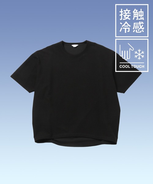 ADAM ET ROPE'（アダムエロペ） tシャツ 接触冷感「MINUS」オーバー