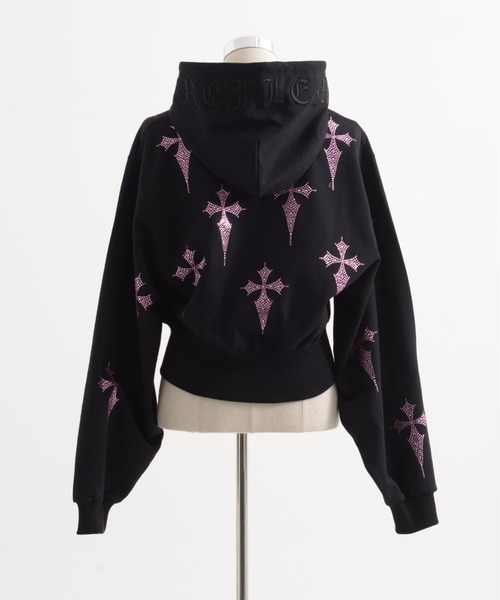 REFLEM（レフレム） パーカー 「REFLEM/レフレム」クロス総柄ライン