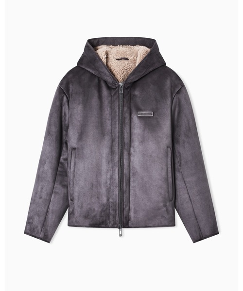 ARMANI EXCHANGE ムートンジャケット ムートンコート 「A|X アルマーニ