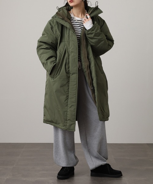 hunch（ハンチ） ダウンコート ダウンジャケット ソロナ中綿ロング