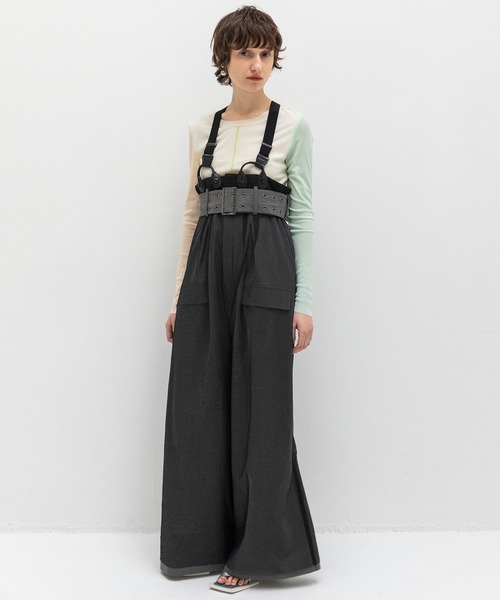 AULA AILA（アウラ アイラ） サロペット オーバーオール サスペンダー