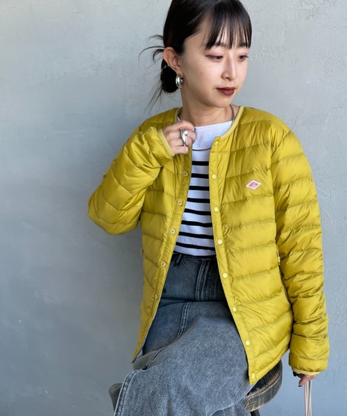 Danton（ダントン） ジャケット S マスタード レディース : ZOZOTOWN