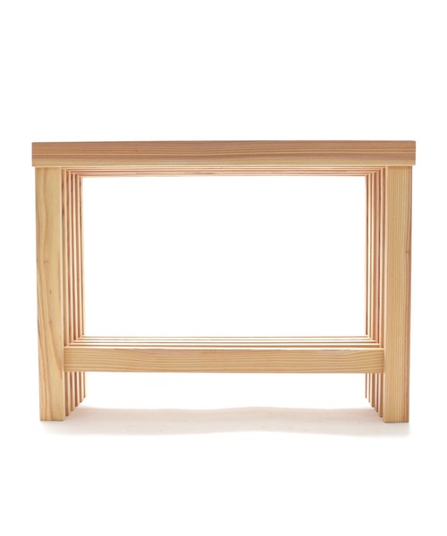 インテリア 国産杉 ミニシェルフ ハンドメイド 「未来工房 MIKU-KOBO