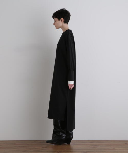 LE PHIL（ル フィル） ワンピース マットダンボールコンビワンピース