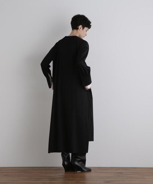 LE PHIL（ル フィル） ワンピース マットダンボールコンビワンピース