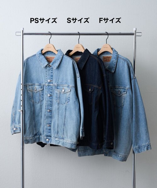 Discoat（ディスコート） ブルゾン アウター USコットンデニムビッグG