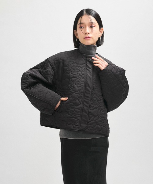 ADAM ET ROPE'（アダムエロペ） ブルゾン アウター アートキルティング