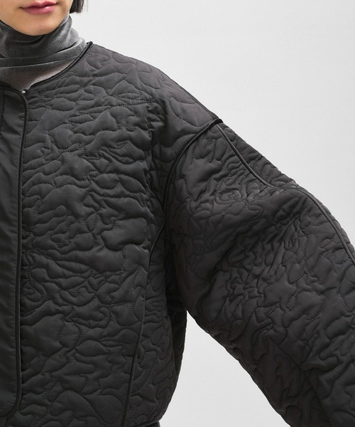 ADAM ET ROPE'（アダムエロペ） ブルゾン アウター アートキルティング