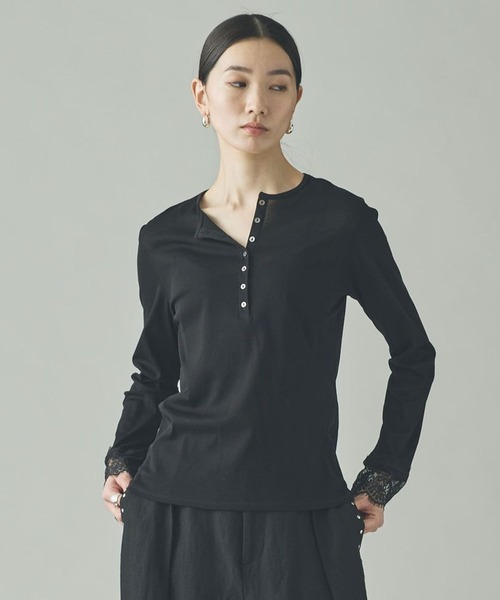 Curensology（カレンソロジー） tシャツ /ヘンリーレースロング