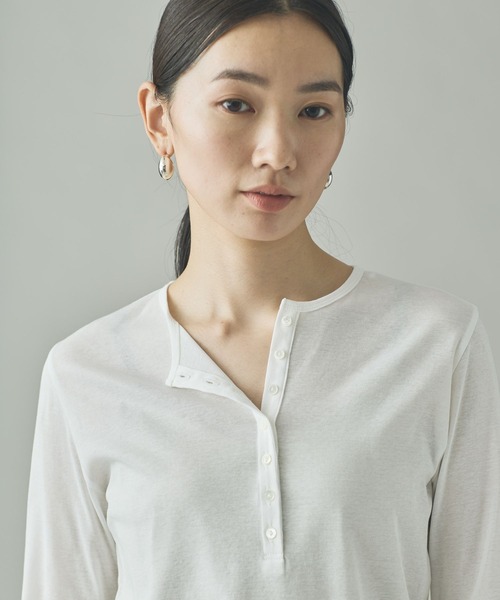 Curensology（カレンソロジー） tシャツ /ヘンリーレースロング