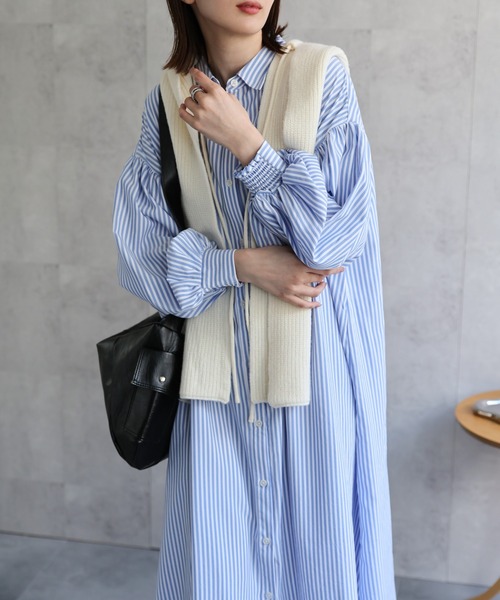 sakishimatokyo ワンピース 「2WAY」ボリュームスリーブ レギュラー