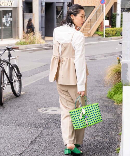 FREAK'S STORE（フリークスストア） パンツ リネンタッチ キャミ