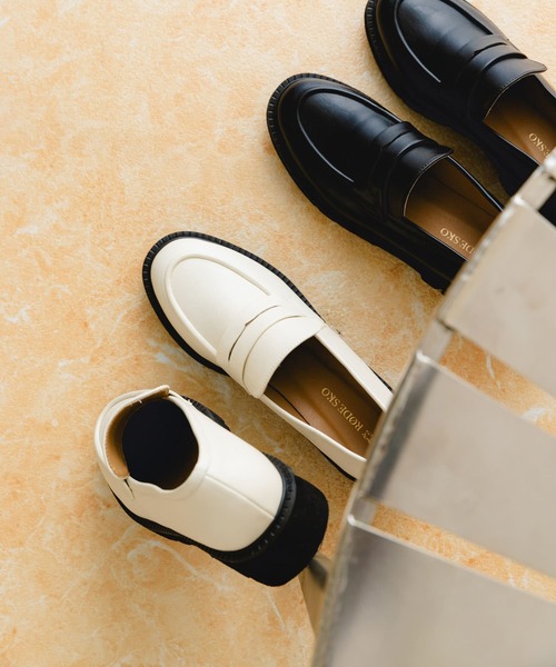 RODE SKO（ロデスコ） ローファー プラットフォームローファー