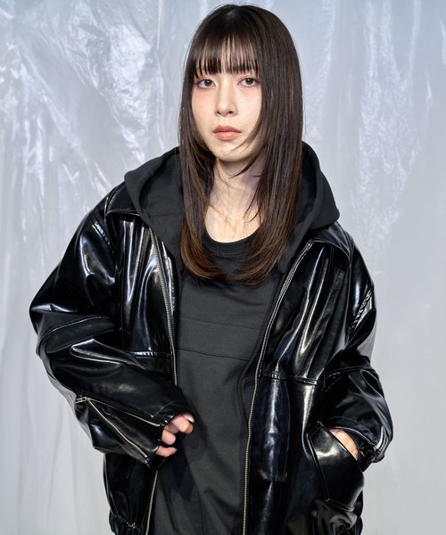 Nora Lily（ノラリリー） ブルゾン アウター 「Nora Lily」Dull Luster