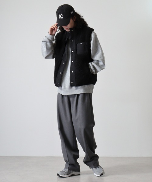 GERRY（ジェリー） ベスト ジレ GERRY 2WAY ボアフリース リバーシブル